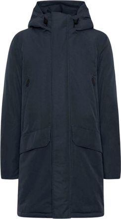 Ecoalf Blauwe Iceberg Jas - Heren - Parka Jassen - Blauw - L - Jassen