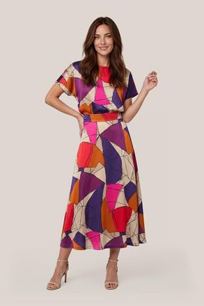 Mart Visser Scarlett Print Top Plum / Multi