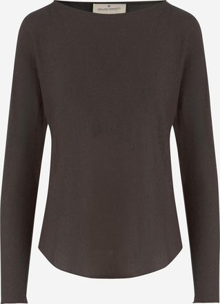 Bruno Manetti Pullover aus Leinen und Baumwolle