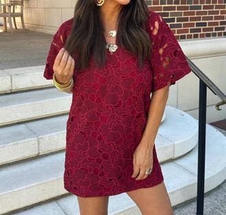 BuddyLove Lulu Dress In Ruby