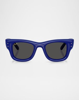 Ray-Ban Mens RB4940 Wayfarer Puffer A$AP ROCKY Square Sunglasses