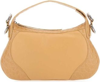 by FAR Sand Leather Yana Handbag