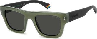 Polaroid Heren, Accessoires, Groen, Maat: 51 MM