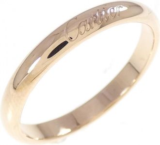 Cartier Pink Gold (18K) Band Ring (Pre-Owned)