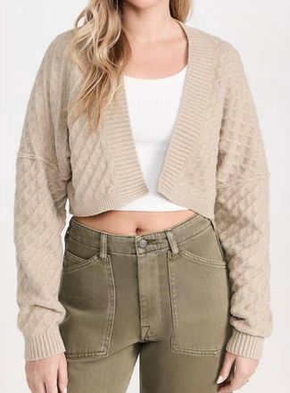 Free People Marlow Cardigan In Feather Grey