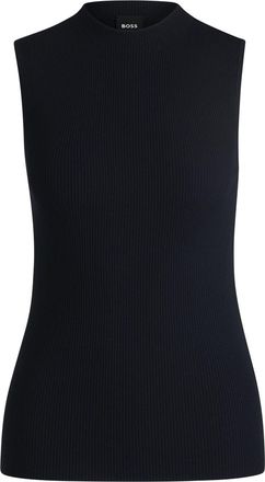BOSS Canotta a coste - Blu