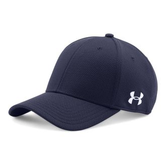 Under Armour Mens Curved STR Blank Curved Brim Stretch Fit Hat