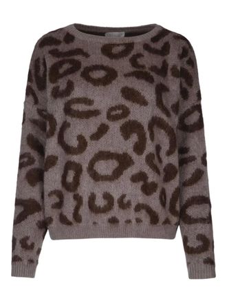 iBlues Blazer met luipaardprint - Bruin