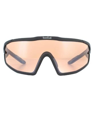 Bolle Mens Sunglasses B-Rock Pro 12627 Matte Black Phantom Vermillon Gun Photochromic - One Size