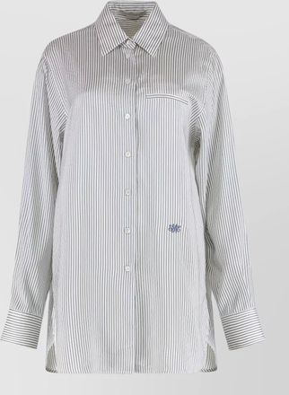 Stella McCartney striped silk shirt