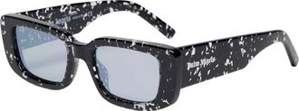 Palm Angels Black Crystal Havana Zonnebril - unisex - Zonnebrillen - Zwart - 51 MM - Accessoires