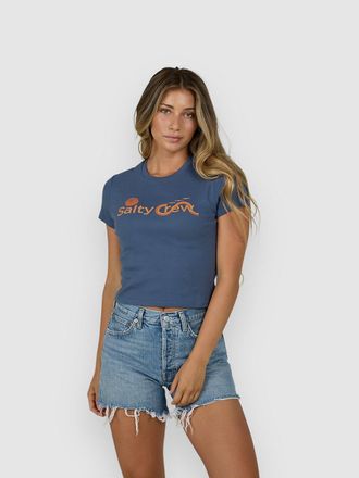 Salty Crew Sunny Side Baby Camiseta azul