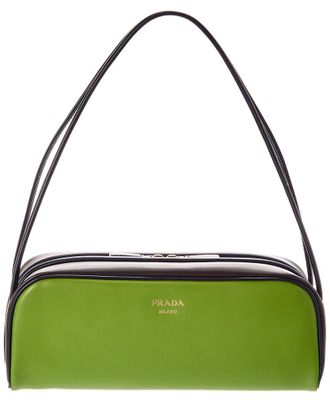 Prada Swing Smooth Leather Shoulder Bag