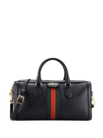 Gucci Ophidia Boston Bag Leather Medium satchel - Zwart
