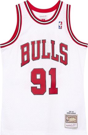 Mitchell & Ness x NBA Chicago Bulls 1997-98 Swingman Jersey Dennis Rodman 91 SMJYAC18079-CBUWHIT97DRD