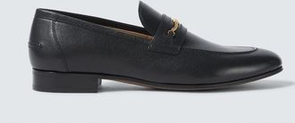 Valentino Garavani Mocassini VLogo in pelle