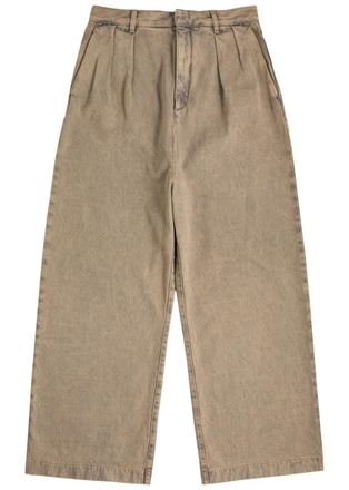Loewe Wide-leg Jeans - Sand - 50 (IT50 / L)