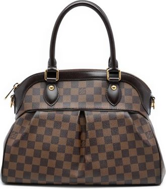 Louis Vuitton 2009 Damier Ebene Trevi PM satchel - Marrone