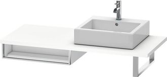 Duravit Duravit Vero Vanity Unit Para Consola, 6549, 1 Compartimento Abierto, 600mm, Color (frente/cuerpo): Blanco Mate Decoraci&oacute;n - Ve654901818