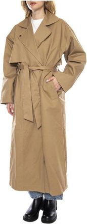 Minimum Safari Trenchcoat - Dames - Trenchcoats - Beige - L - Jassen
