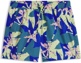 HUGO BOSS Quick-dry swim shorts with all-over print