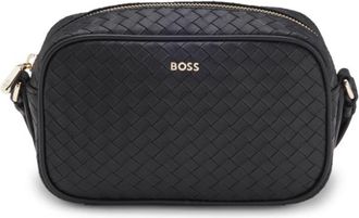 BOSS Crossbody bag with square print