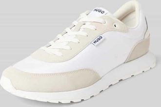 HUGO BOSS Sneaker mit Label-Details Modell Icelin in Weiss, Gr&ouml;&szlig;e 43