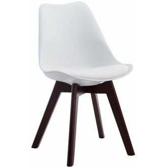 Clp Silla De Comedor Borneo V2 Blanco Nogal
