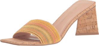 Chinese Laundry Womens Yuna Heeled Sandal, Yellow Multi, 6.5 UK