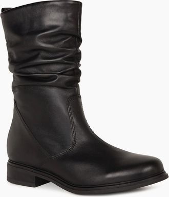 Gabor Womens Hodie Womens Calf Length Boots - Black - Size: 7.5