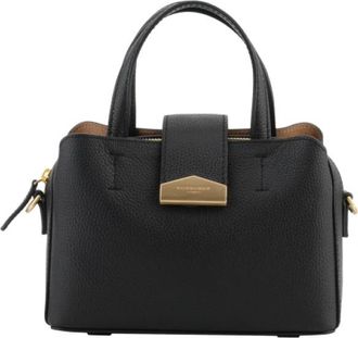 Pourchet Cavalcade - Dames - Handtassen - Zwart - ONE Size - Leer - Tassen