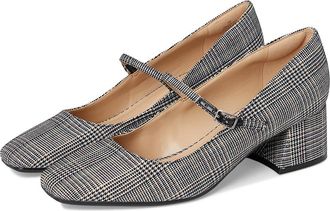 Easy Spirit Marlay High Womens Heels Black Plaid : 8.5 W (D), Synthetic