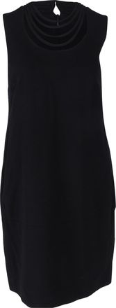 Diane Von F&uuml;rstenberg Noralie Sleeveless Shift Dress in Black Polyester