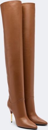 Valentino Garavani Botas mosqueteras Deboot de piel