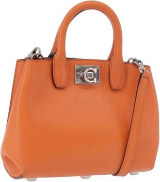 Ferragamo Borsa Pre-owned - - Pre-owned - Donna - Arancione - ONE SIZE