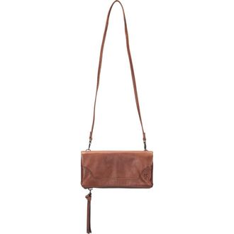 Frye Melissa Leather Crossbody Clutch in Cognac at Nordstrom Rack