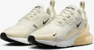 Nike Air Max 270 AH6789-124 Sneaker Womens Beige Lifestyle Shoes RHS8610