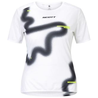 Scott Tee Rc Run S/S Laufshirt f&uuml;r Damen | wei&szlig;