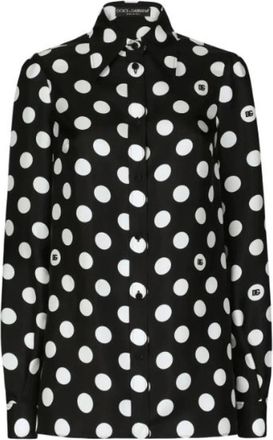 Dolce & Gabbana Shirts - Dames - Overhemden - Zwart - M - Overhemden