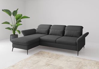 Sit&more Ecksofa »Emely, inkl. Sitztiefenverstellung« wahlweise mit Bettfunktion,Bettkasten,Kopf- & Armteilverstellung