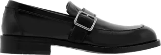 Ferragamo Ferragamo Patent Leather Monk-Strap Loafers