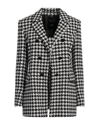Giacca Tweed Donna Elegante - Open Front, Plaid, Blazer Casual Con Tasche - Foto 14