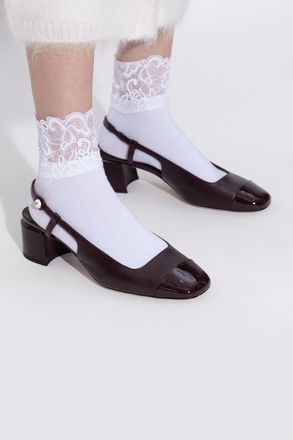 Jimmy Choo London Shoes Elisa, Womens, Burgundy