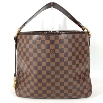 Louis Vuitton Damier Brown Ebene Damier Canvas Shoulder Bag Tote Bag (Pre-Owned)