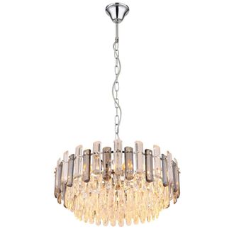 Globo Lighting Globo - L&aacute;mpara Colgante - Orgina - Cromo - Vidrio - &Oslash; 59cm - E14