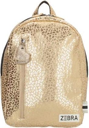 Zebra rugzak Leopard goudkleurig