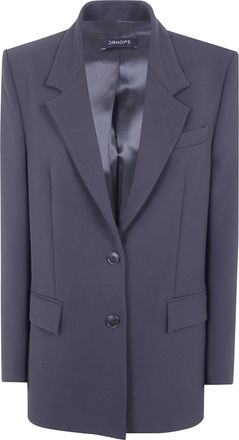 DRHOPE Jacket Single-Breasted Oversized
