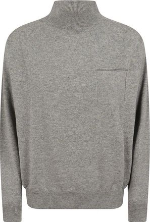 PESERICO Maglia Tricot - Knitwear - Mujer - Gris - M