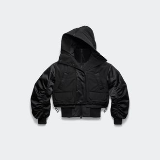 Canada Goose Blouson aviateur Claremont Tonal Label (Femmes, Taupe Grey/Sagebrush/Black, TG)