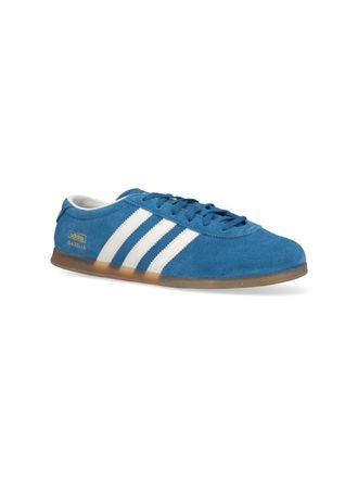 adidas Womens Sneakers Blue Leather